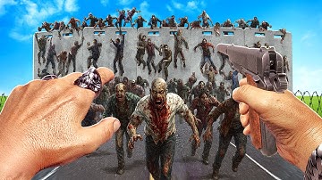 NEW Zombie Game with Massive Hordes - World War Z VR