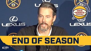 The most interesting things from the Denver Nuggets end of season press conference