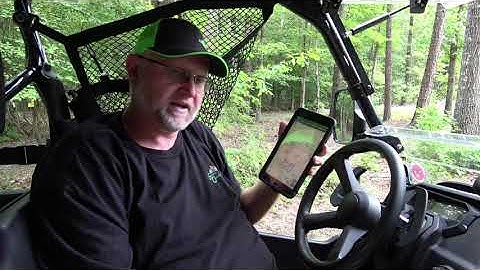 Backcountry Navigator video #2, How to create a waypoint and record a track.