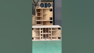 Sound Check of TPA New Kiva 880 dual 10” line array system # linearray #proaudio #TPA #paspeaker