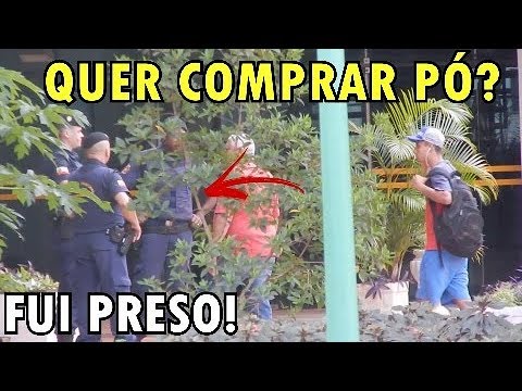 VENDENDO PÓ PARA POLICÍA!(FUI PRESO ) - YouTube