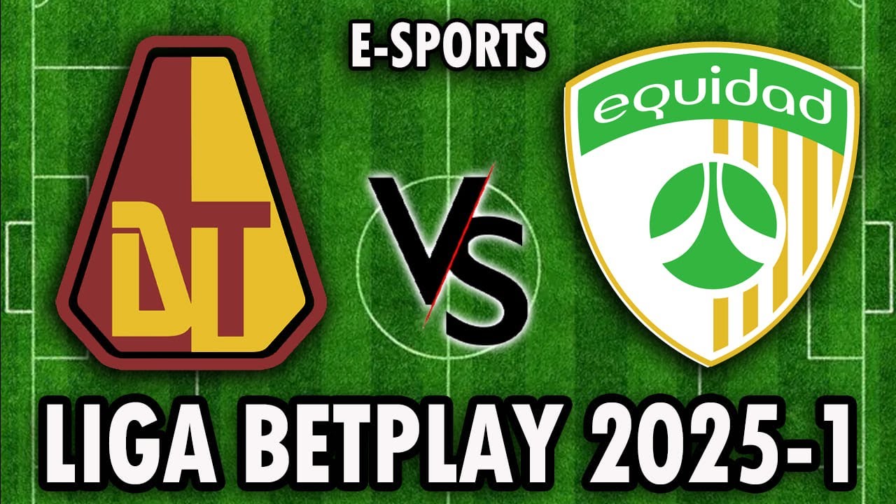 DEPORTES TOLIMA VS LA EQUIDAD | LIGA BETPLAY 2025-I | E-Sports - YouTube