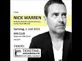 Nick Warren 696 Club   Zürich Switzerland 01 06 2013