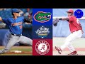 #6 Florida vs #10 Alabama | SEC Tournament Winners Bracket | 2021 College Baseball Highlights