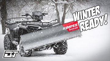 Snow Removal Made Easy | ClickNGo Snow Plow from Kimpex