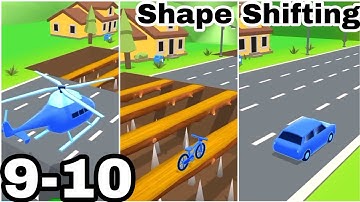 Shape Shifting All Levels Walkthrough Gameplay Android and Iphone Level 9-10 Gameplay Pak IT Gamer