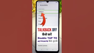 Talkback kaise band kare | How To Turn Off TalkBack | Double tap to activate kaise hataye