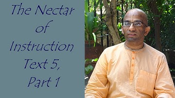 Bhakti Shastri (034) - The Nectar of Instruction Text 5, Part 1