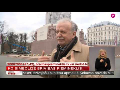 Video: Brīvības statuja un Elisailendas nacionālie pieminekļi