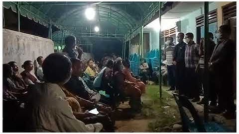 Mate Maponggol Ulu - Acara Marboa boa Laho Mangulahon Adat Mangido Tangiang.