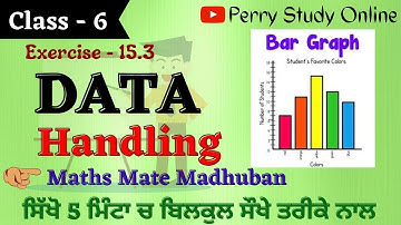 Data Handling class 6 exercise 15.3 Question 5||Maths mate madhubun class 6||