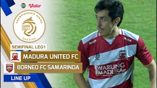 Madura United FC vs Borneo FC Samarinda | Line Up & Kick Off Championship Series BRI Liga 1 2023/24