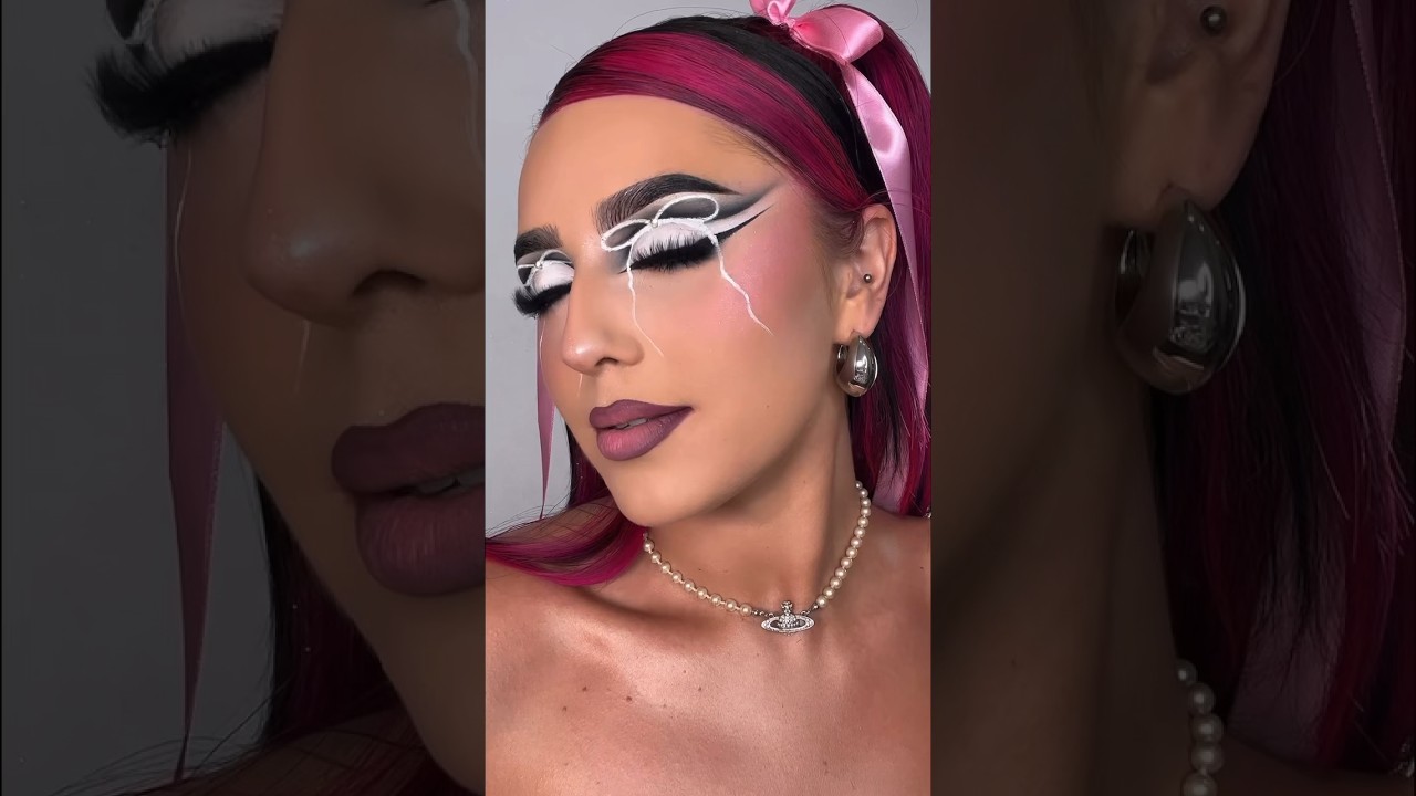 SCARY STORYTIME MAKEUP👀🎀￼