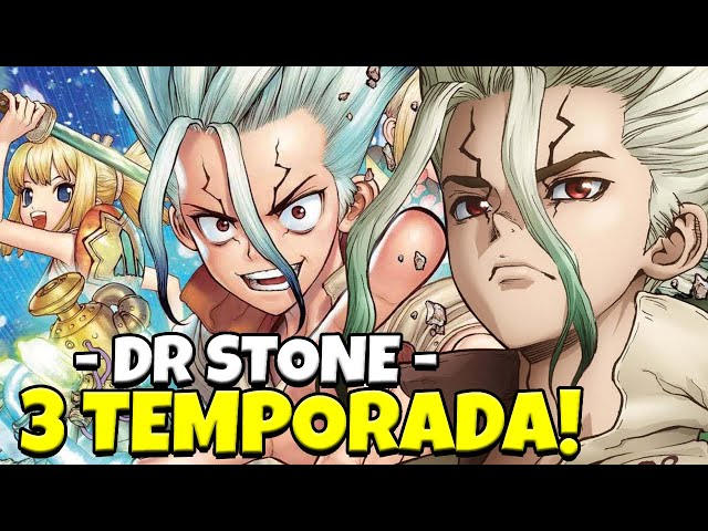 DR. STONE 3ª TEMPORADA DATA DE LANÇAMENTO, QUANTIDADE DE EPISÓDIOS