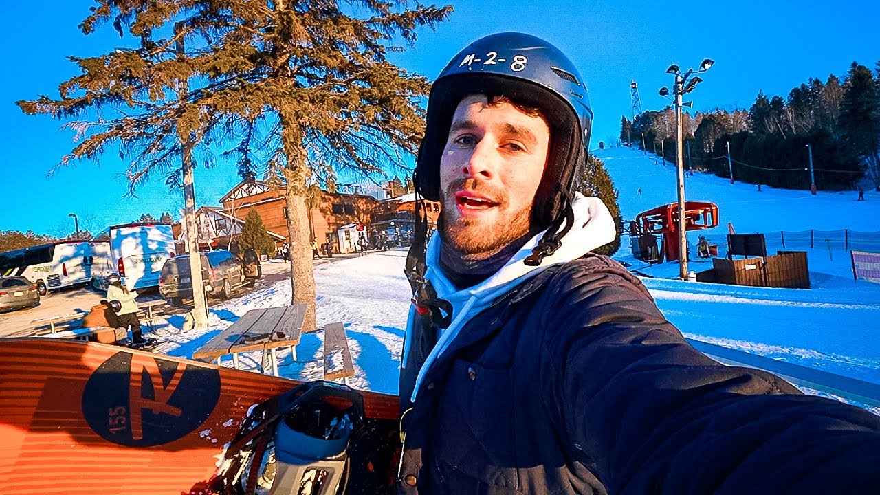 Вот так я сломаю себе запястье... | Сноубординг в Маленькой Швейцарии, Висконсин