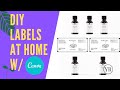 Entrepreneur Life: How To Make Product Labels With Canva At Home