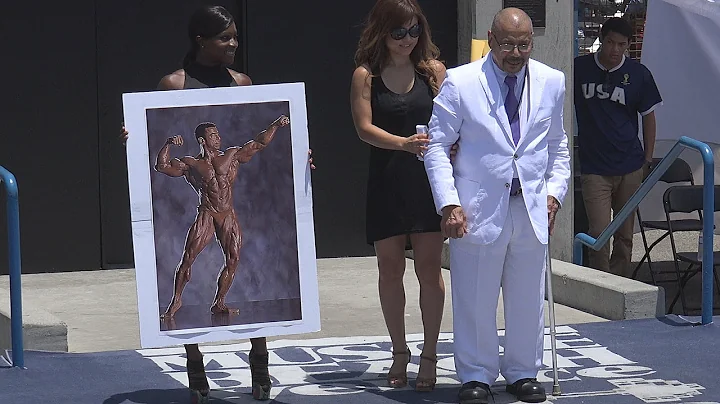 Chris Dickerson HOF Induction at Muscle Beach - Ju...