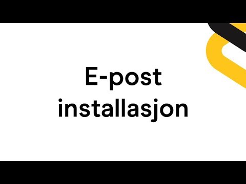 Video: Hvordan Installere En E-postserver