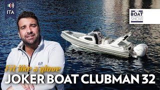[ITA] JOKER BOAT CLUBMAN 32  Prova Gommone  The Boat Show