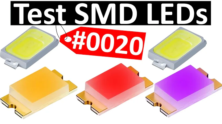 #0020 Electronic Components: How to Test SMD LEDs with Multimeter the Right Way