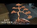 Making Bonsai By Bending Metal Wire | Master Craft