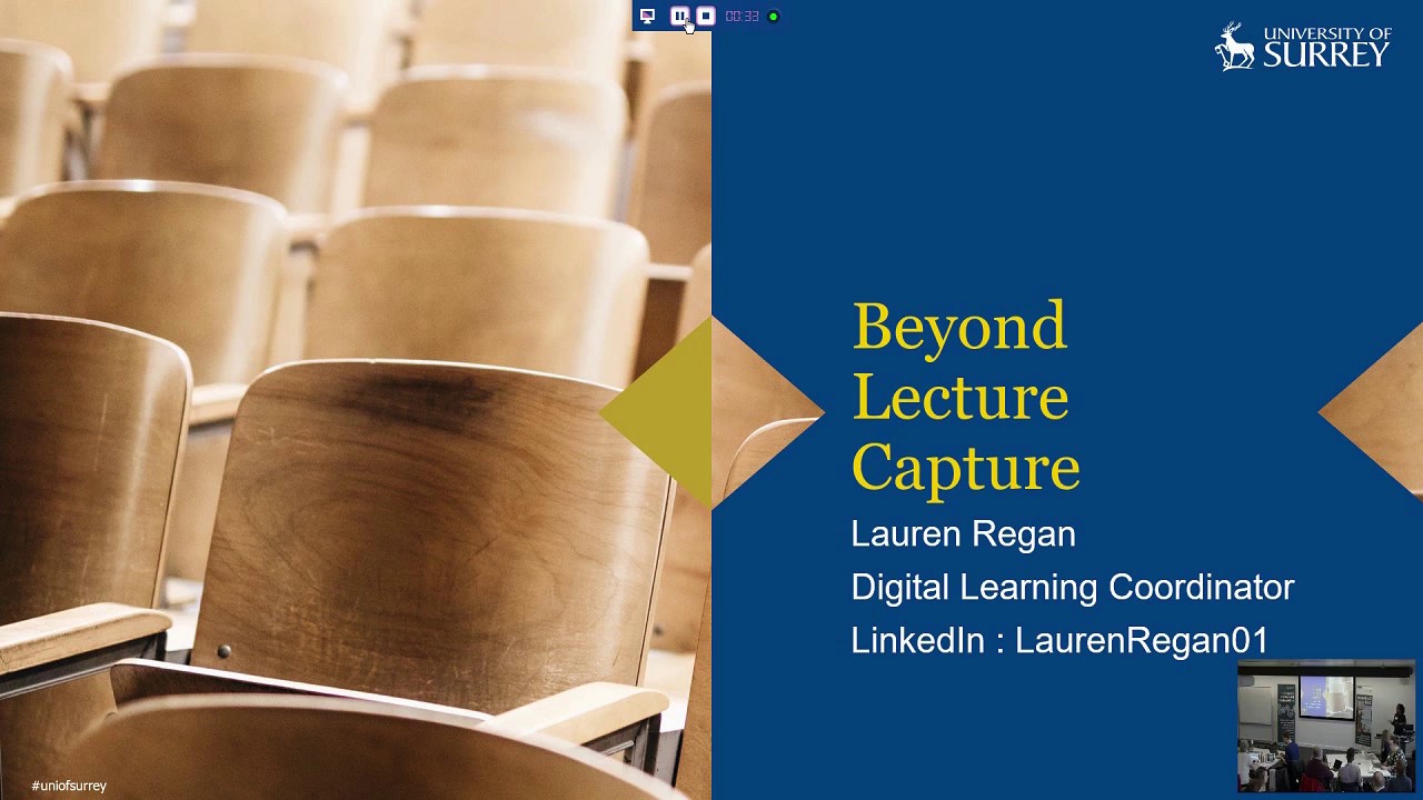 CIE VideoLearn2020: Lauren Regan - Beyond Lecture Capture