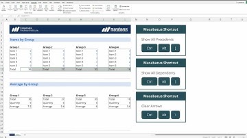 Excel | Auditing Precedents & Dependents Part 1 | Macabacus