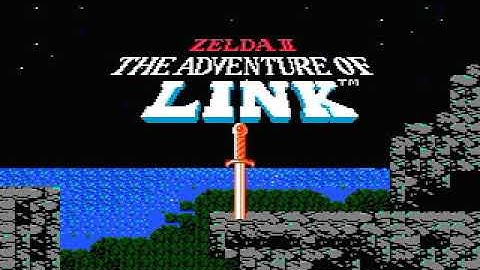 Zelda II   The Adventure of Link E NES Famicom Demo