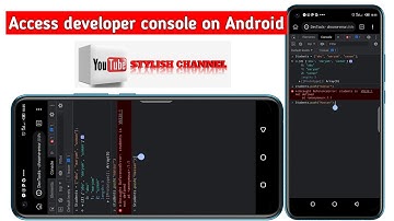 How to access DEVTOOLS on android browser | inspect element, JavaScript console on android.