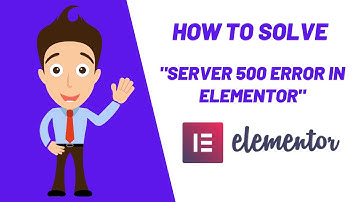 Server Error(500 Internal Server Error) WordPress Elementor problem Solved | DM Vishal