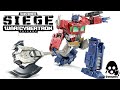 Threezero DLX OPTIMUS PRIME Transformers SIEGE War For Cybertron Unboxing & Review