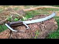 How to make defence mini Sword | Making a sword | Blacksmith