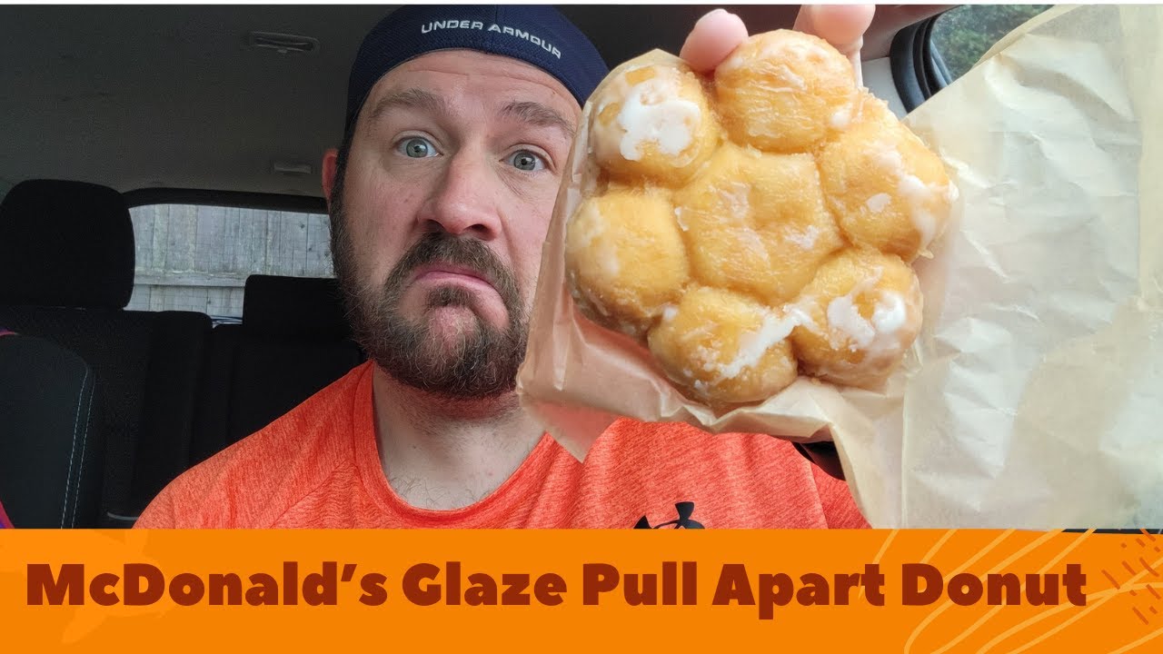 McDonald's Glazed Pull Apart Donut YouTube