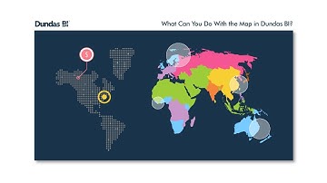 What Can You Do With The Map In Dundas BI?