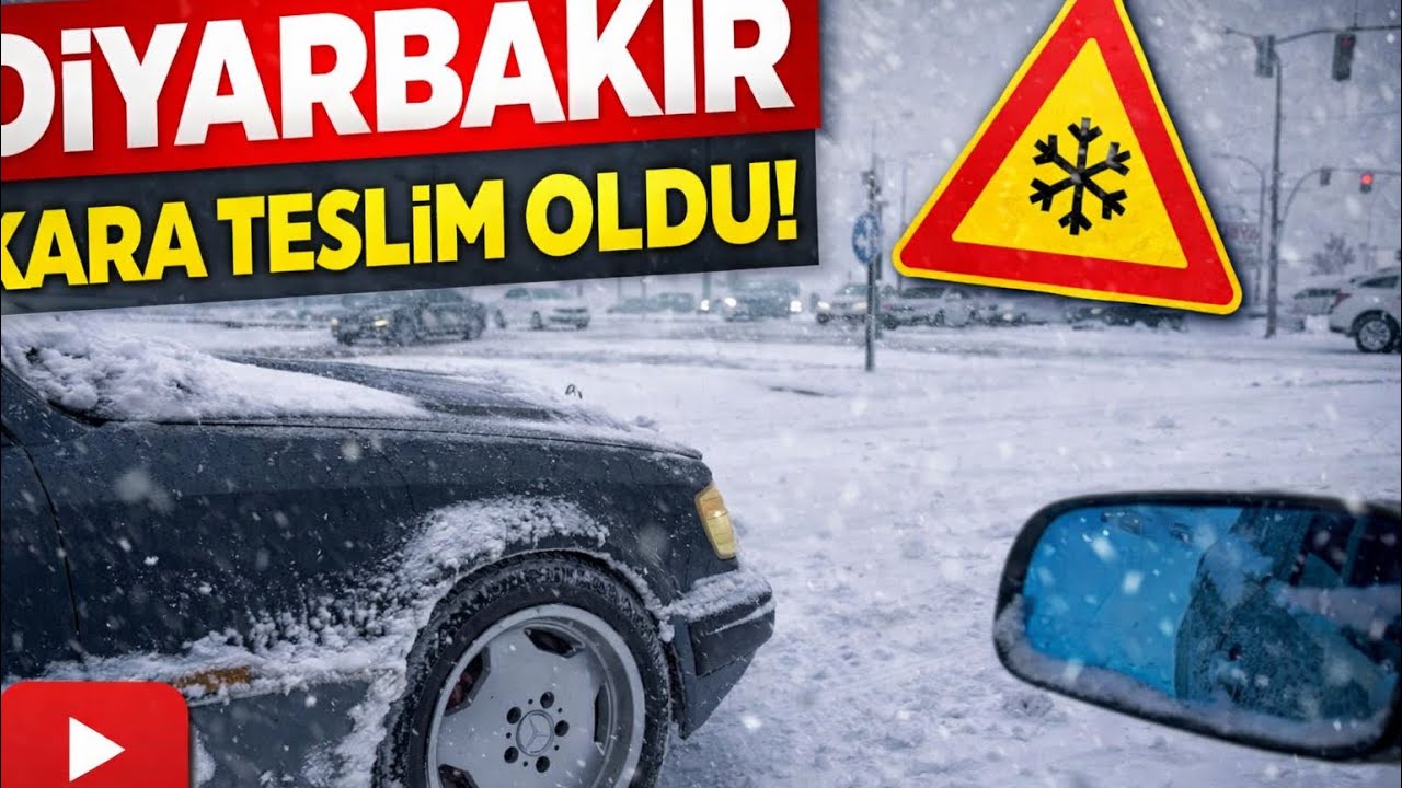 Diyarbakır kara teslim oldu