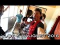 Monthly Vlog 5 | August 2016 (Zombies BTS, camping trips)