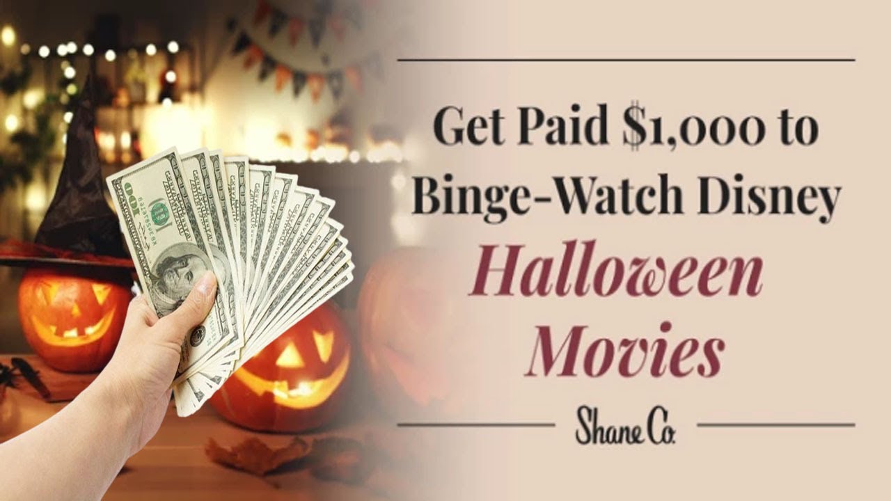 Jewelry company to pay you $1000 to watch 10 Disney Halloween ...