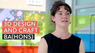 Student view: 3D Design and Craft | University of Brighton