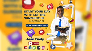 Let The Sunshine In Devotion - Timing is important