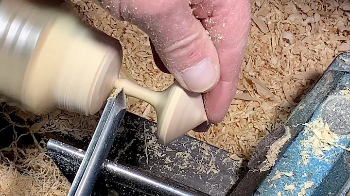 Richard Raffan turning $3 spinning tops