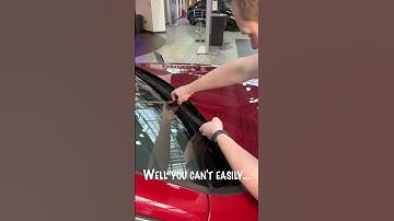 VERBORGEN Mercedes ruitenwissertruc! #shorts
