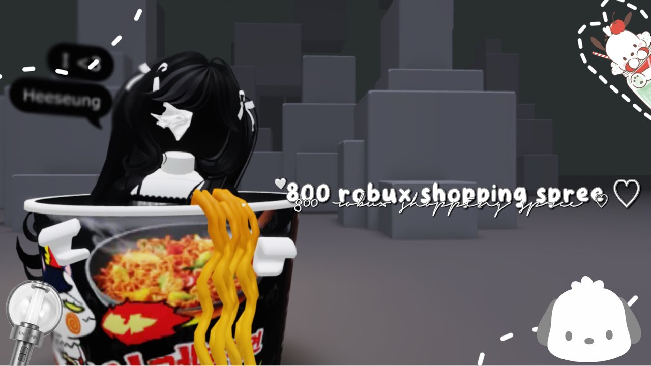 ⋅˚₊‧ ୨୧ ‧₊˚ ⋅ Шопинг на 800 robux и небольшая сессия вопросов и ответов ᶻ 𝗓 𐰁 .ᐟ