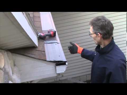 QE Nose Neutral Gutter Protection End Cap Installation