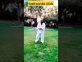 Spinning Like a PRO! Mastering Taekwondo Stick Tricks🇵🇰taekwondo stick#taekwondo