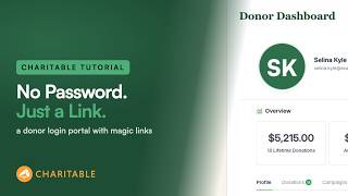 Information How to Set Up a Donor Login Portal in WordPress (Magic Link) Guide