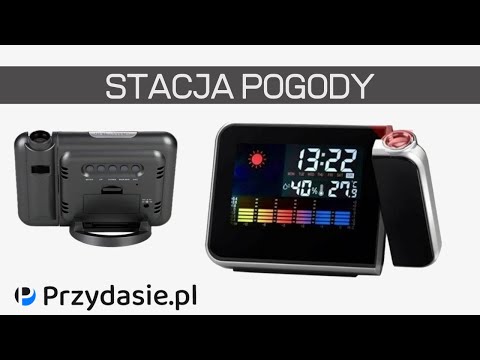 Stacja pogody zegar