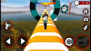 Impossible GT Bike Racing Stunt Tracks - Crazy Stunts Motor Games - Android GamePlay #3 screenshot 5