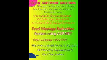 Food Wastage Reduction System using ASP.NET