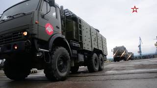 Сводный отряд МО РФ форсирует Енисей