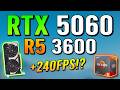 RTX 5060 + R5 3600 - Huge CPU Bottleneck?!